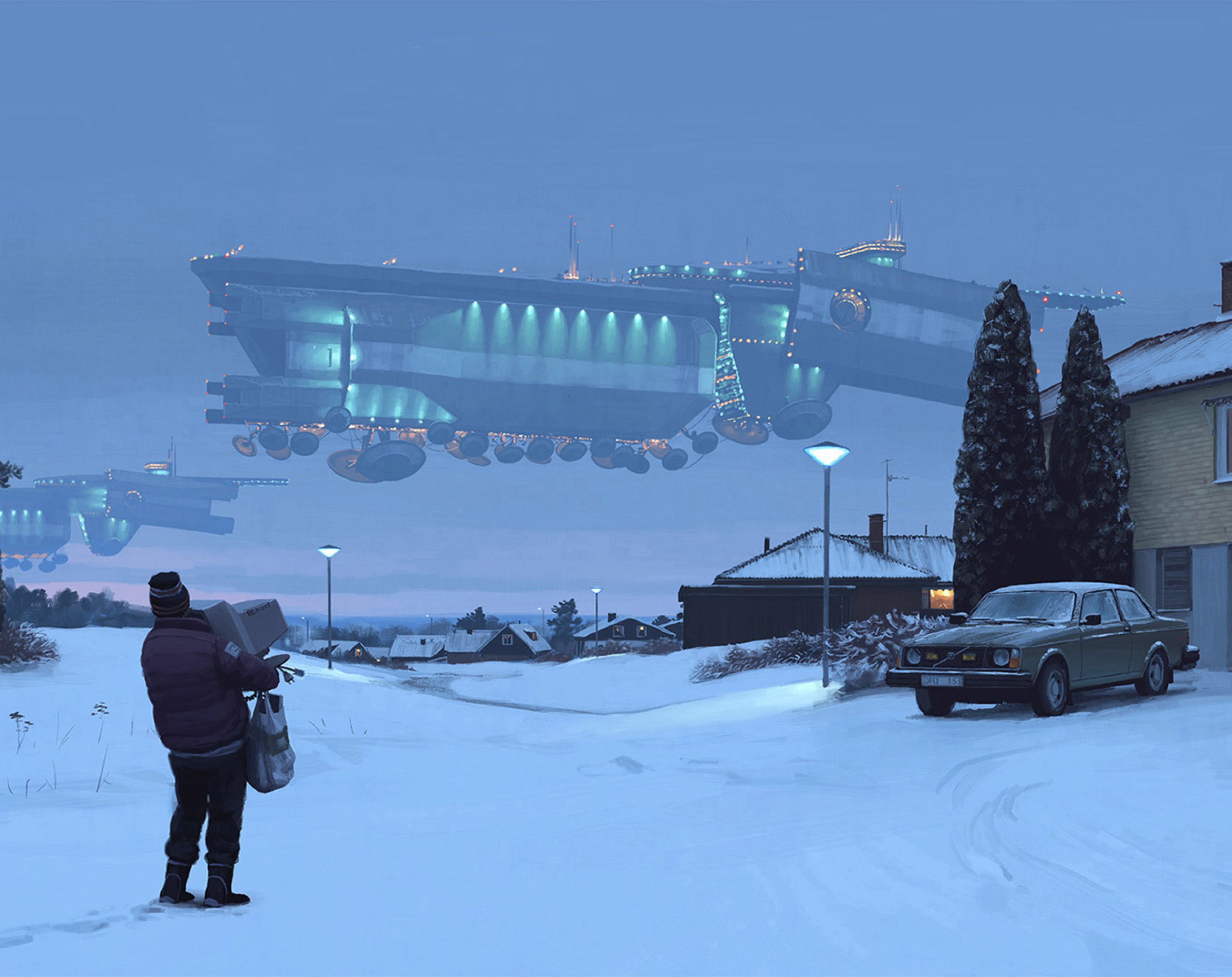 Science Fiction Kunstwerke, Simon Stålenhag