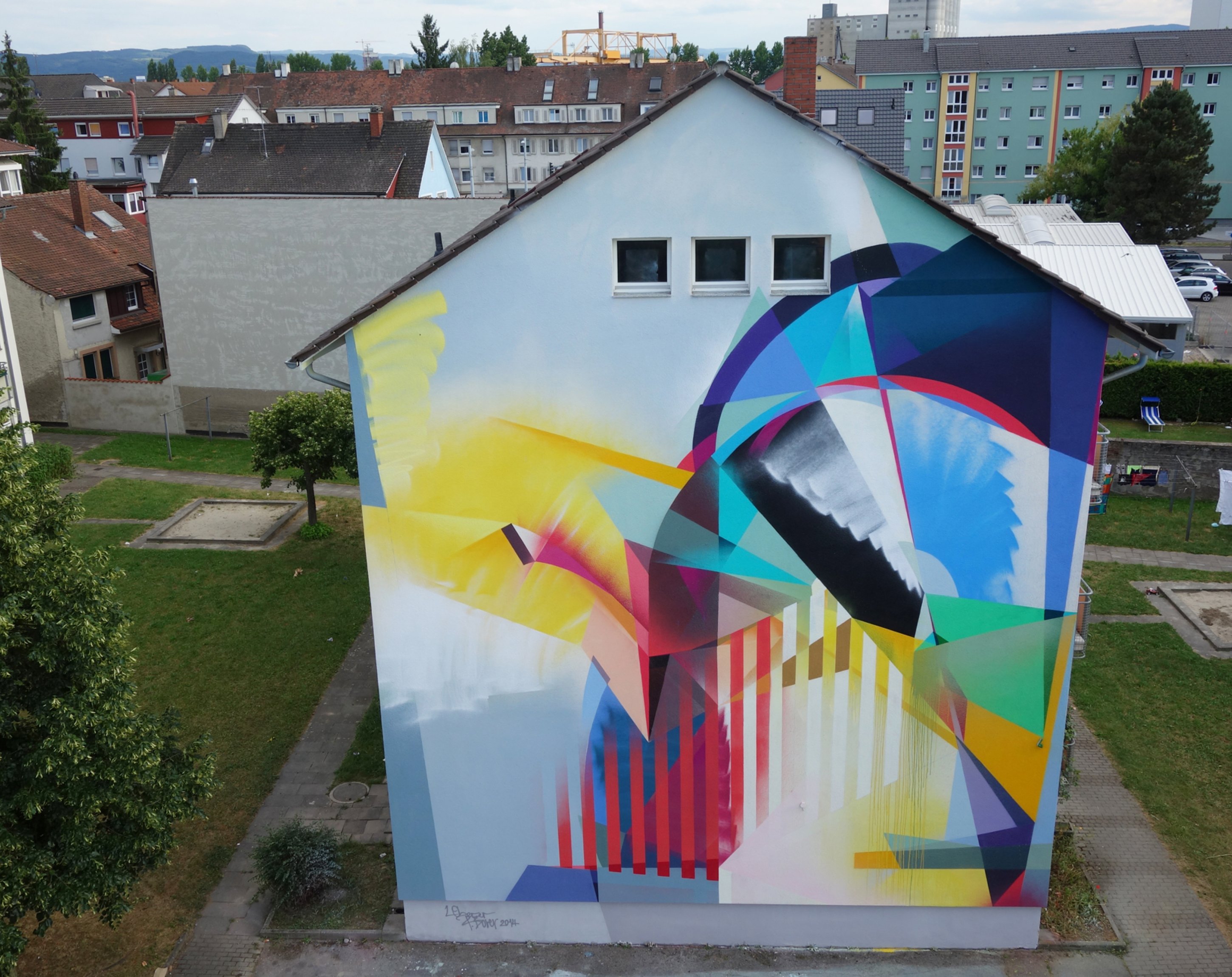 Weiler Wände – Fassade I, Borer Oberer Weiler Wände – Fassade I, Borer Oberer