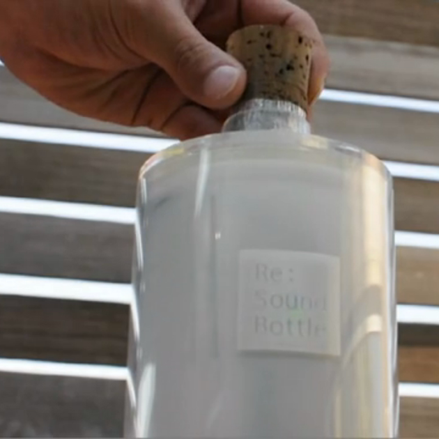 Re: Sound Bottle, Jun Fujiwara Re: Sound Bottle, Jun Fujiwara
