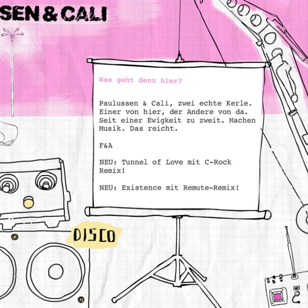 Website, Paulussen & Cali Website, Paulussen & Cali