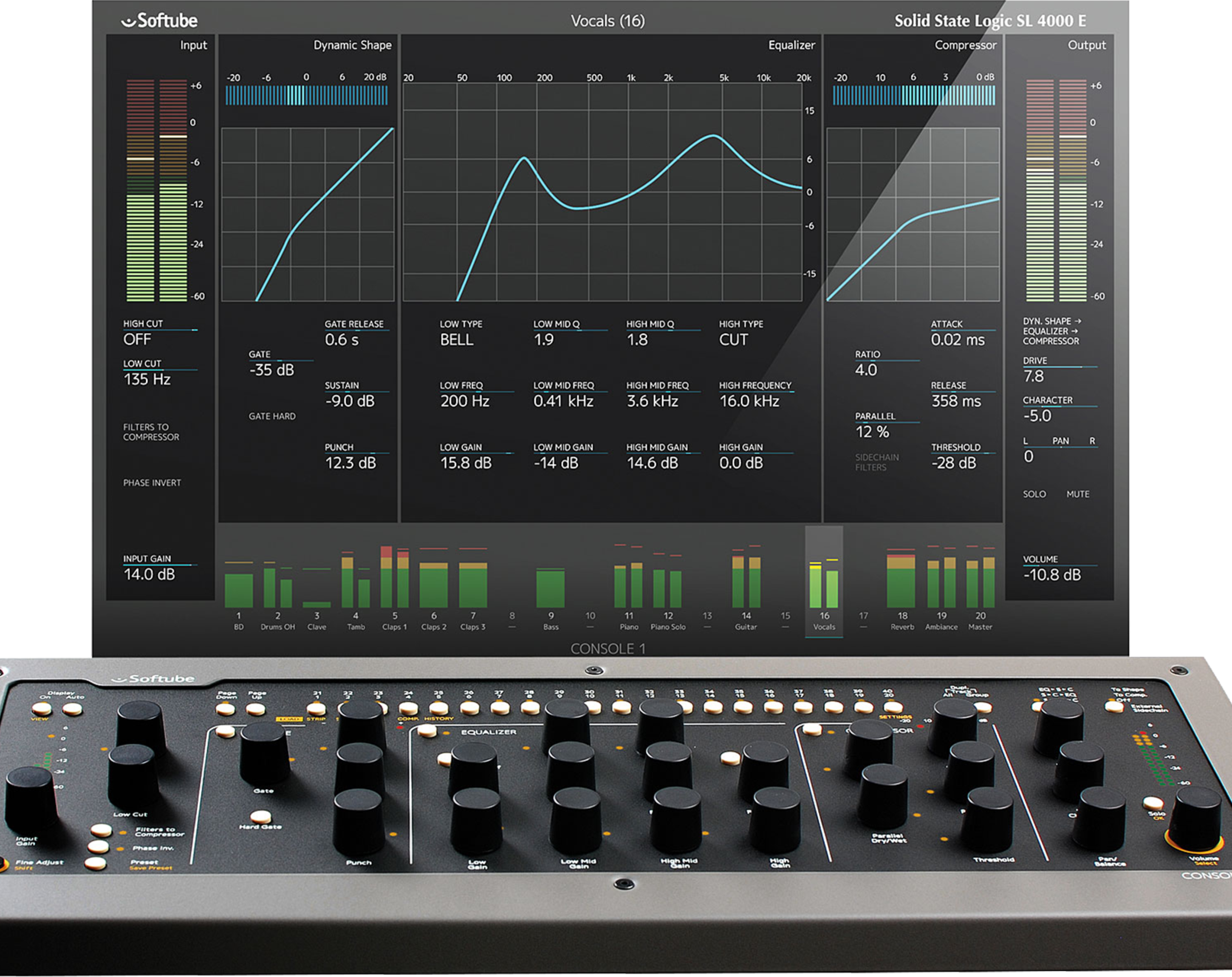 Console 1, Softube Console 1, Softube
