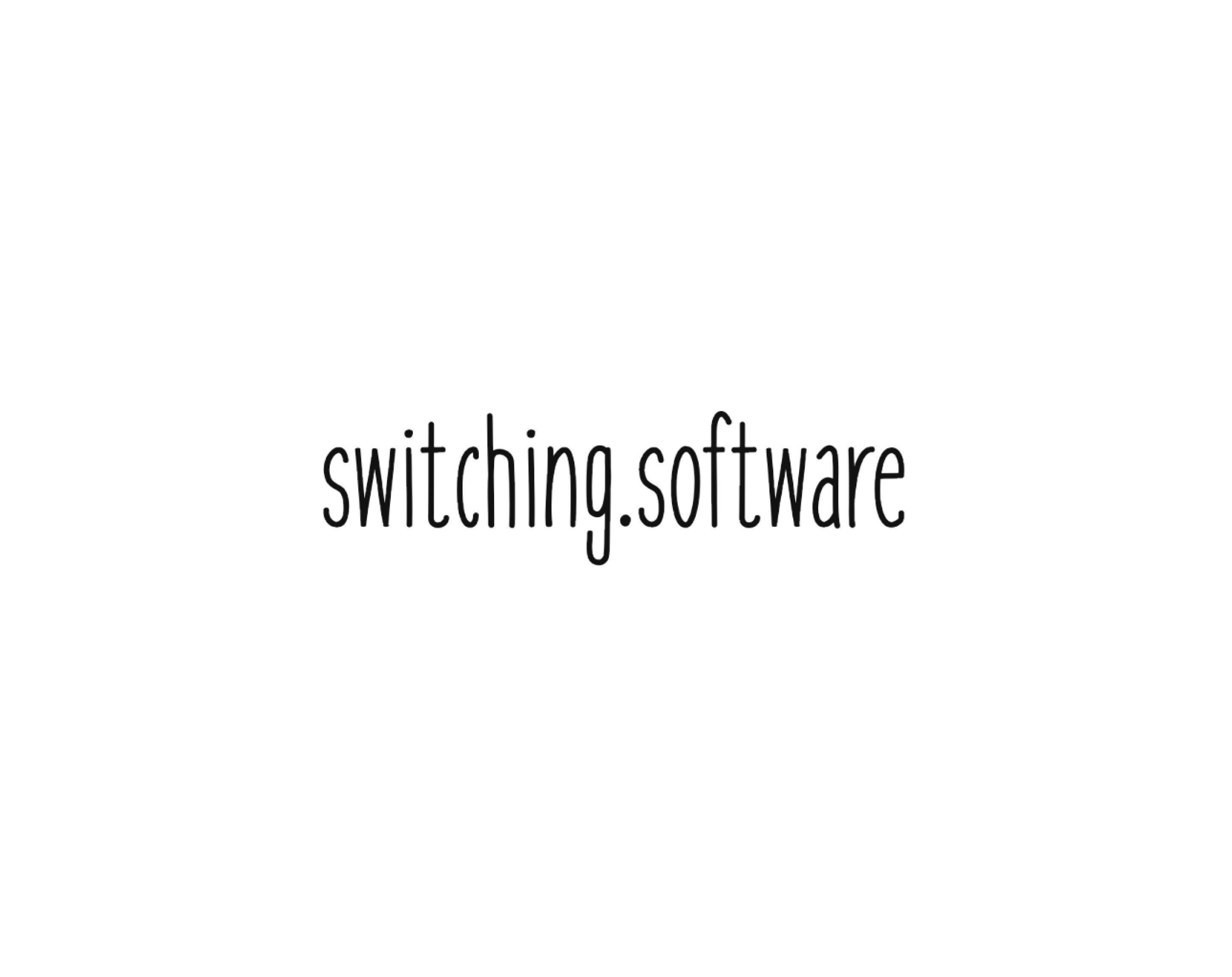 Overview of alternatives, Mainstream software
