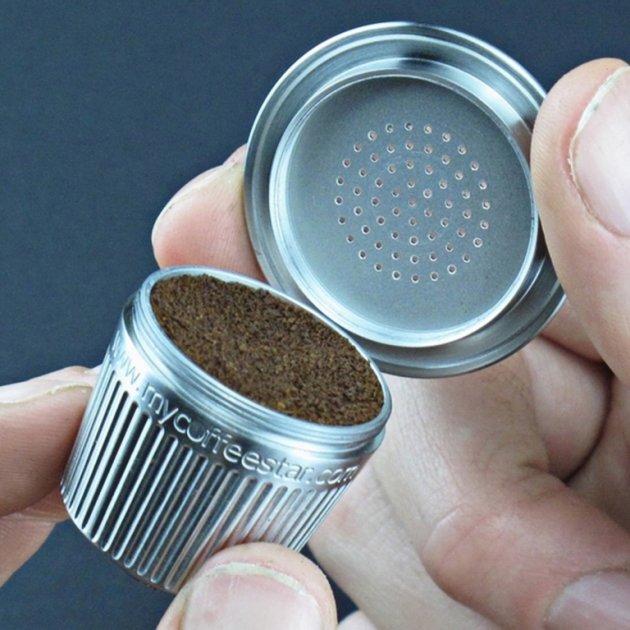 Wiederverwendbare Kaffeekapsel, Mycoffeestar Wiederverwendbare Kaffeekapsel, Mycoffeestar