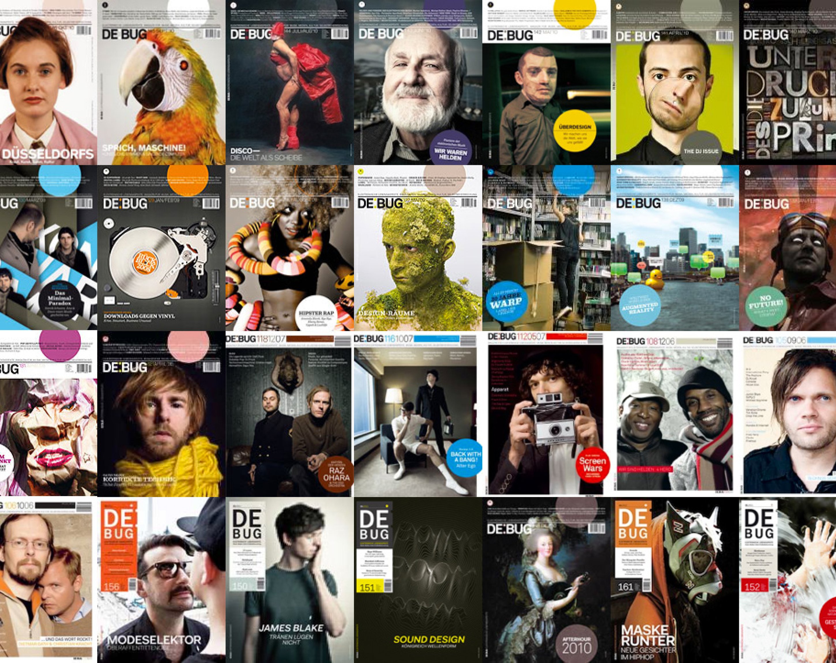 PDFs, De:Bug PDFs, De:Bug