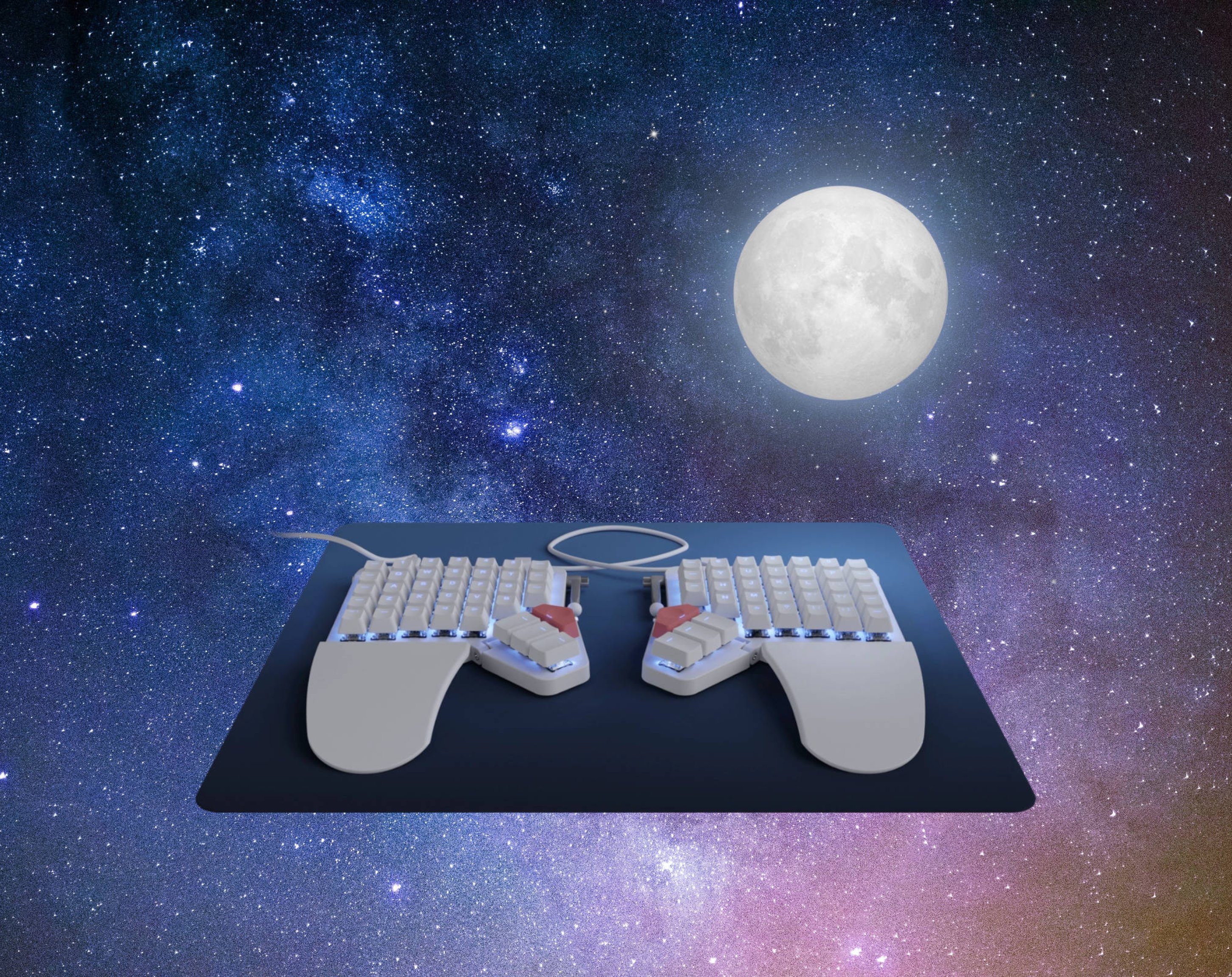 Was für ein Keyboard, Moonlander Was für ein Keyboard, Moonlander