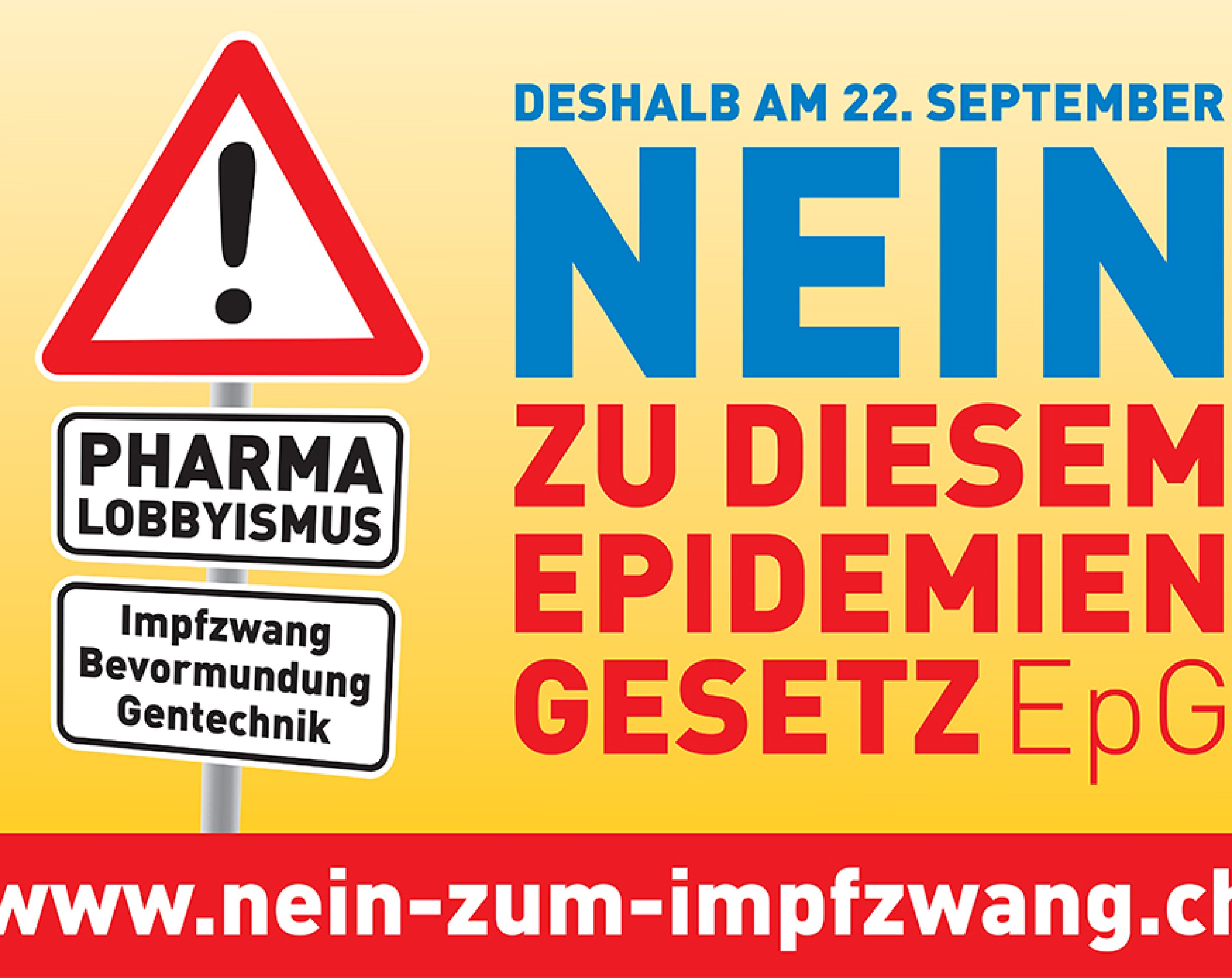 Nein, Epidemiengesetz EpG Nein, Epidemiengesetz EpG