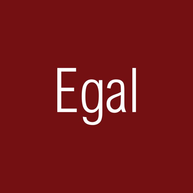Egal, kubus media Egal, kubus media