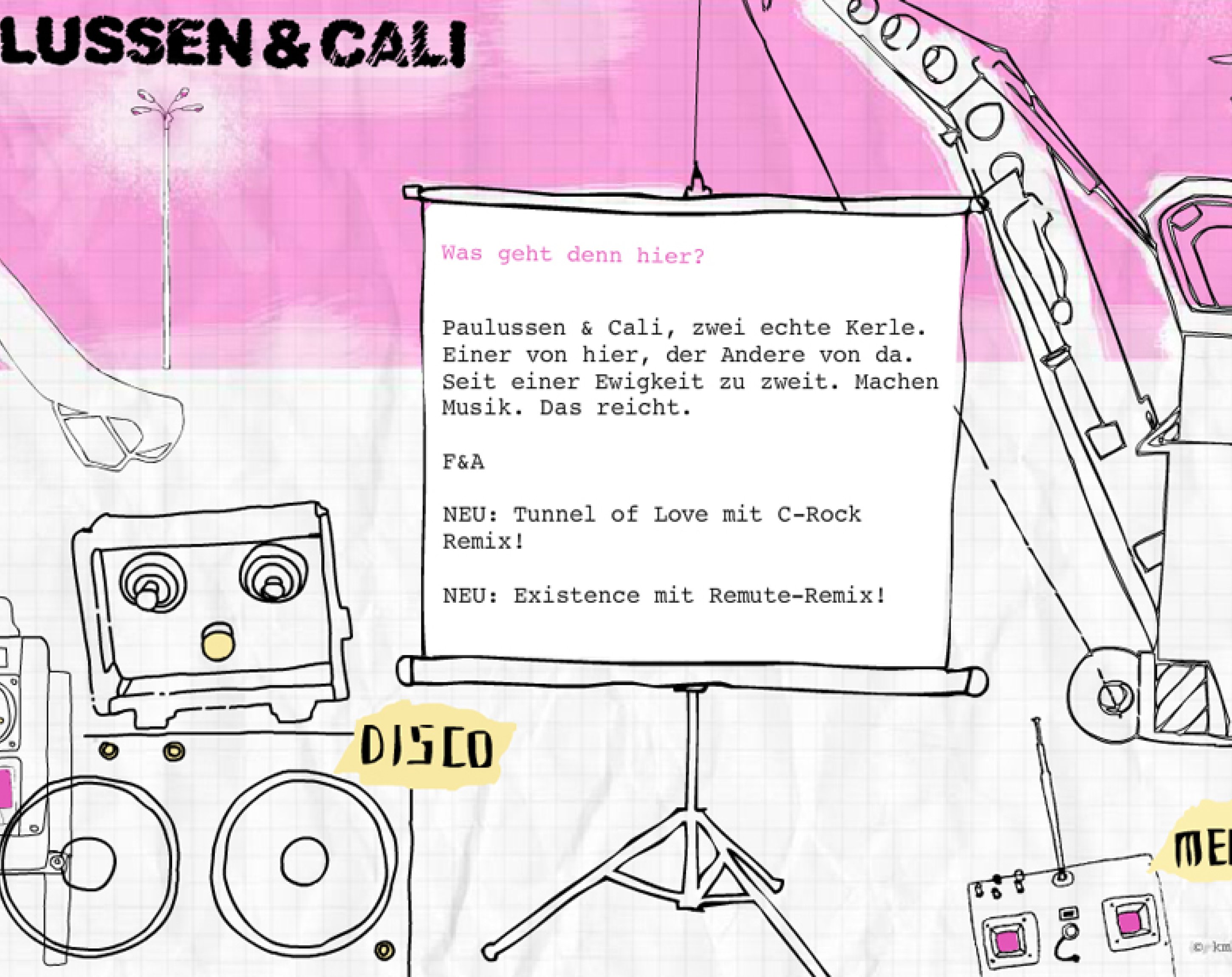 Website, Paulussen & Cali